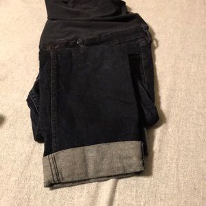H&M maternity jeans size 8 full panel